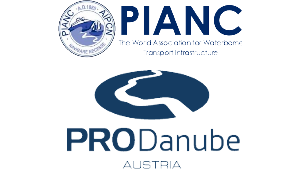 Pianc und Pro Danube Austria Logo